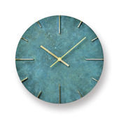 レムノス　Lemnos 掛け時計　Quaint / 斑紋ガス青銅色（AZ15-06 GN）